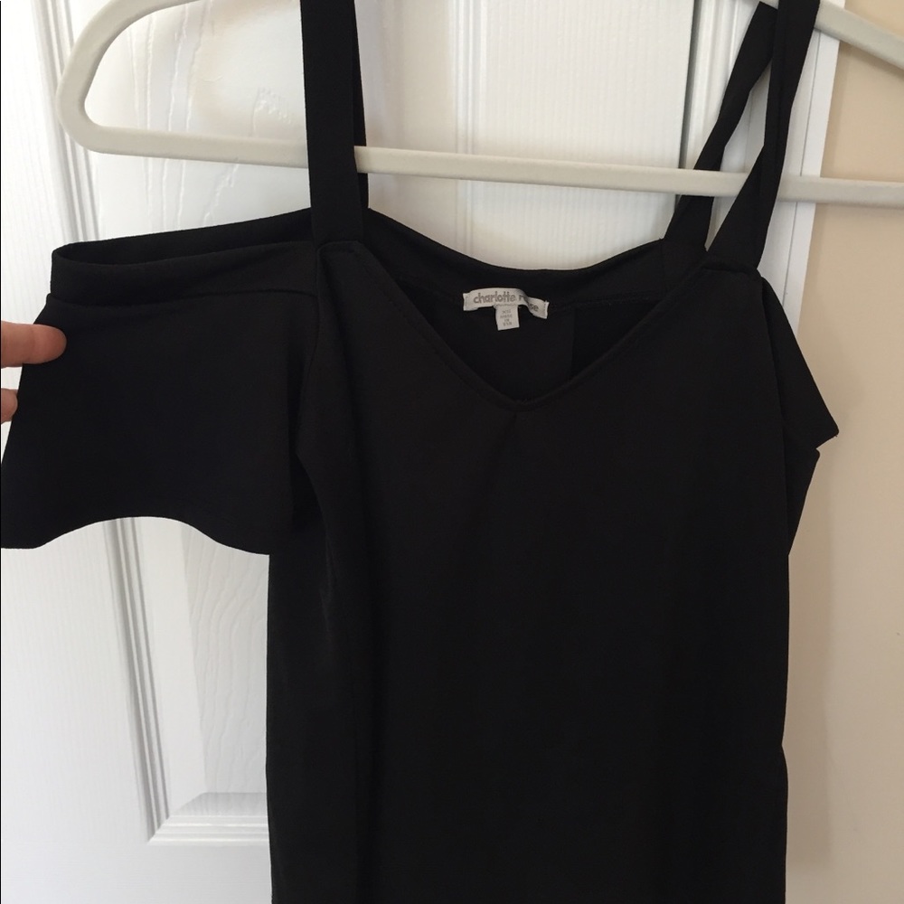 Charlotte Russe tank with cap sleeves